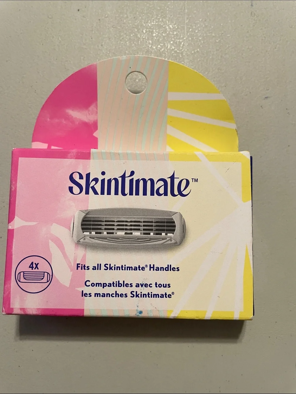 Skintimate 4 cartridges refills New